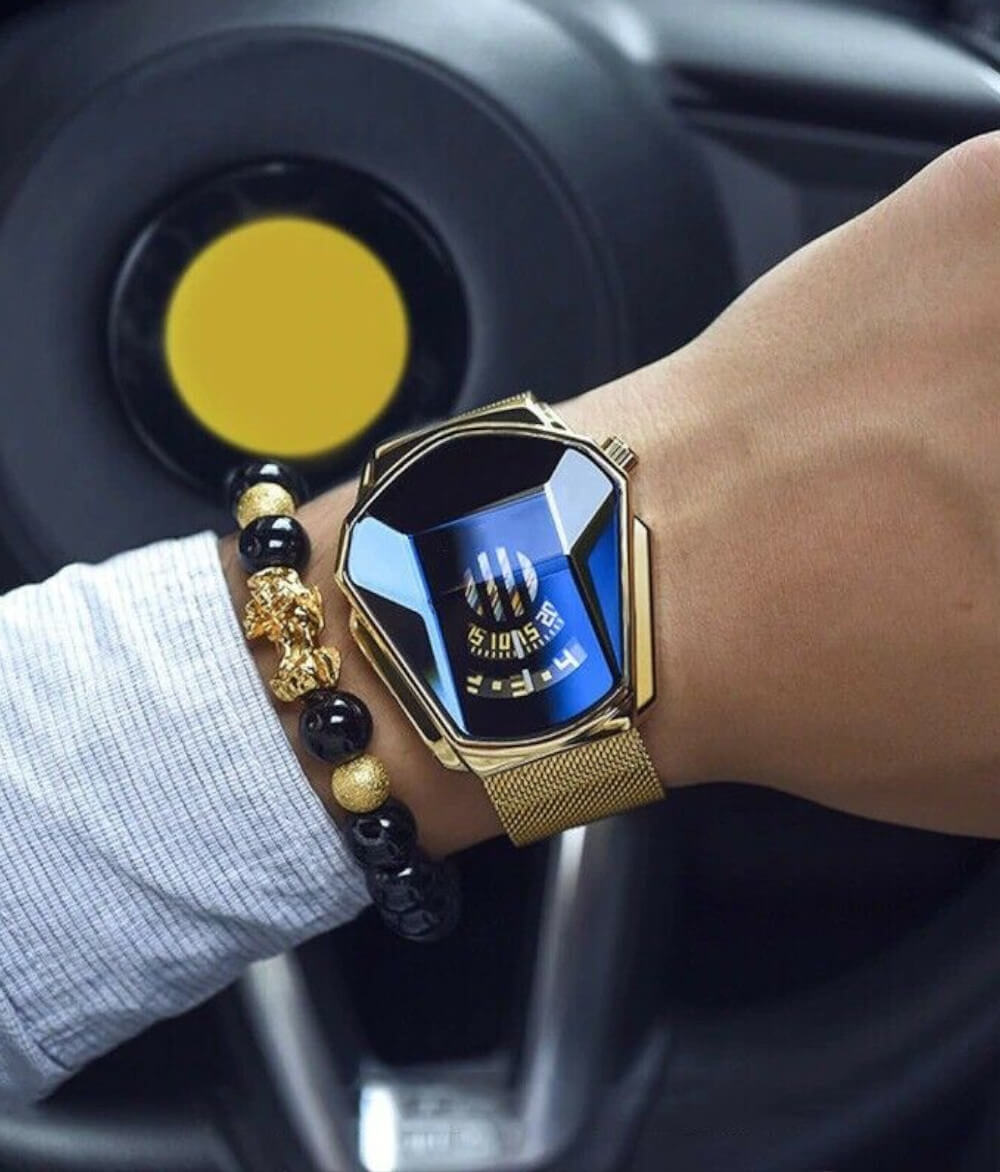 Centrotavola Cristallo Bordo Oro - Foto 12